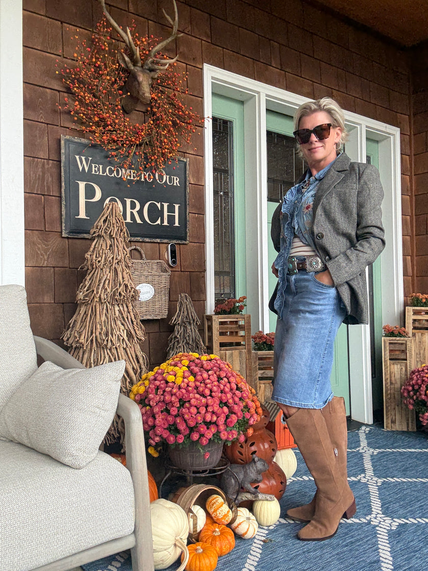 Herringbone Classic Fit Blazer