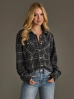 Autumns Plaid Button Up