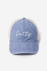 Salty Embroidery Mesh Back Baseball Cap