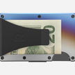 Ridge Wallet | Burnt Titanium-Money Clip