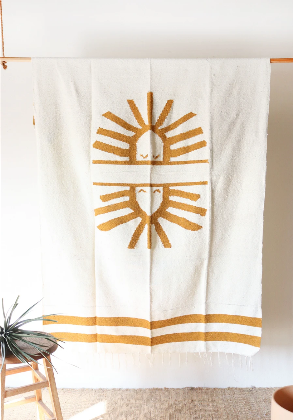 Tribe & True Handwoven Blanket - Amigas Del Sol