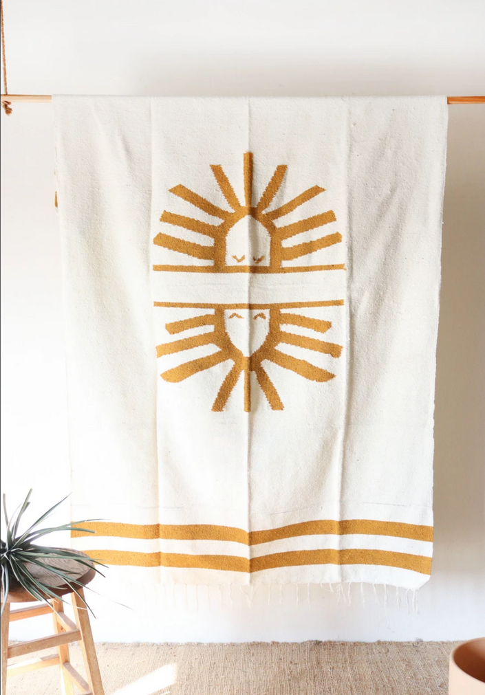 Tribe & True Handwoven Blanket - Amigas Del Sol