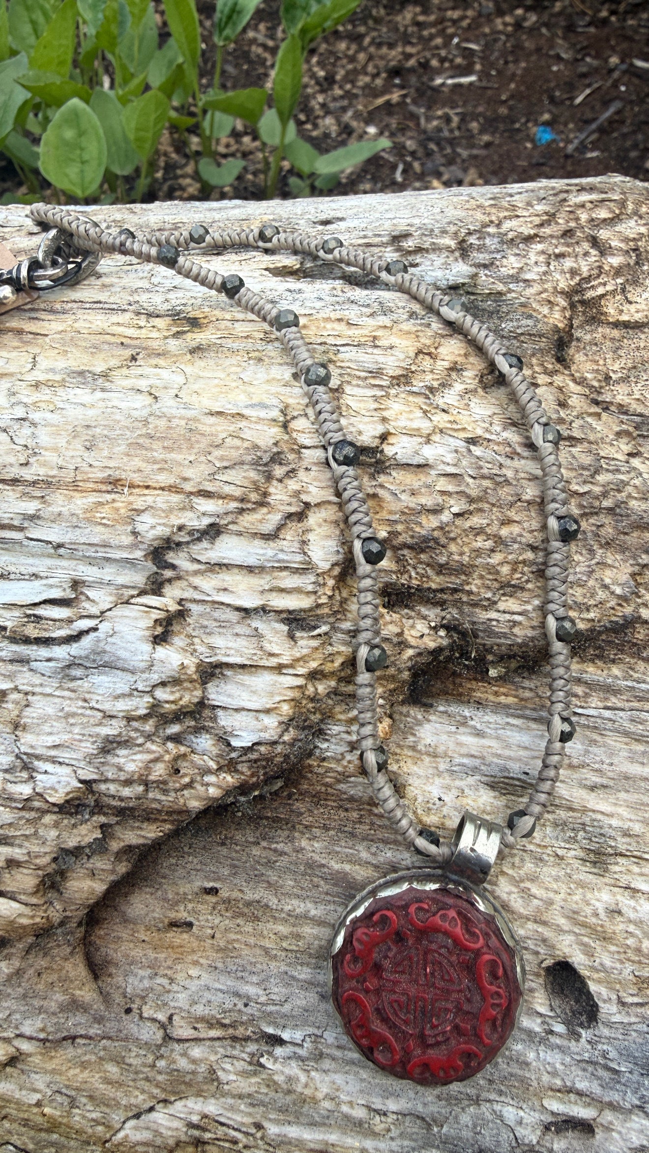 Tibeten Cinnabar/Pyrite