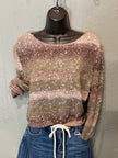 Shannon Ombre Sweater Taupe Multi