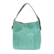 Joy Hobo 2 In 1 Handbag True Turquoise / Coffee Handle