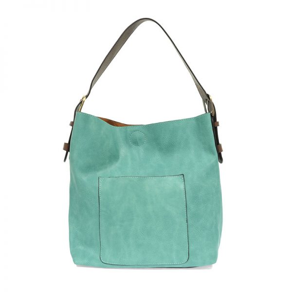 Joy Hobo 2 In 1 Handbag True Turquoise / Coffee Handle