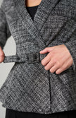 Penny Belted Peplum Blazer