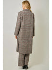 The Bianca Plaid Long Coat