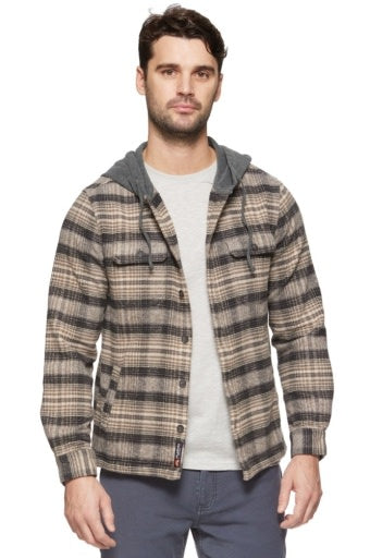 MANNING HOODED SHIRT JACKET