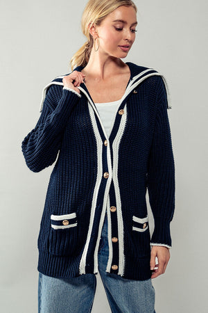 Seaside Chic Knit Cardigan