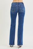 TC High Rise Straight Jeans-Stretchy