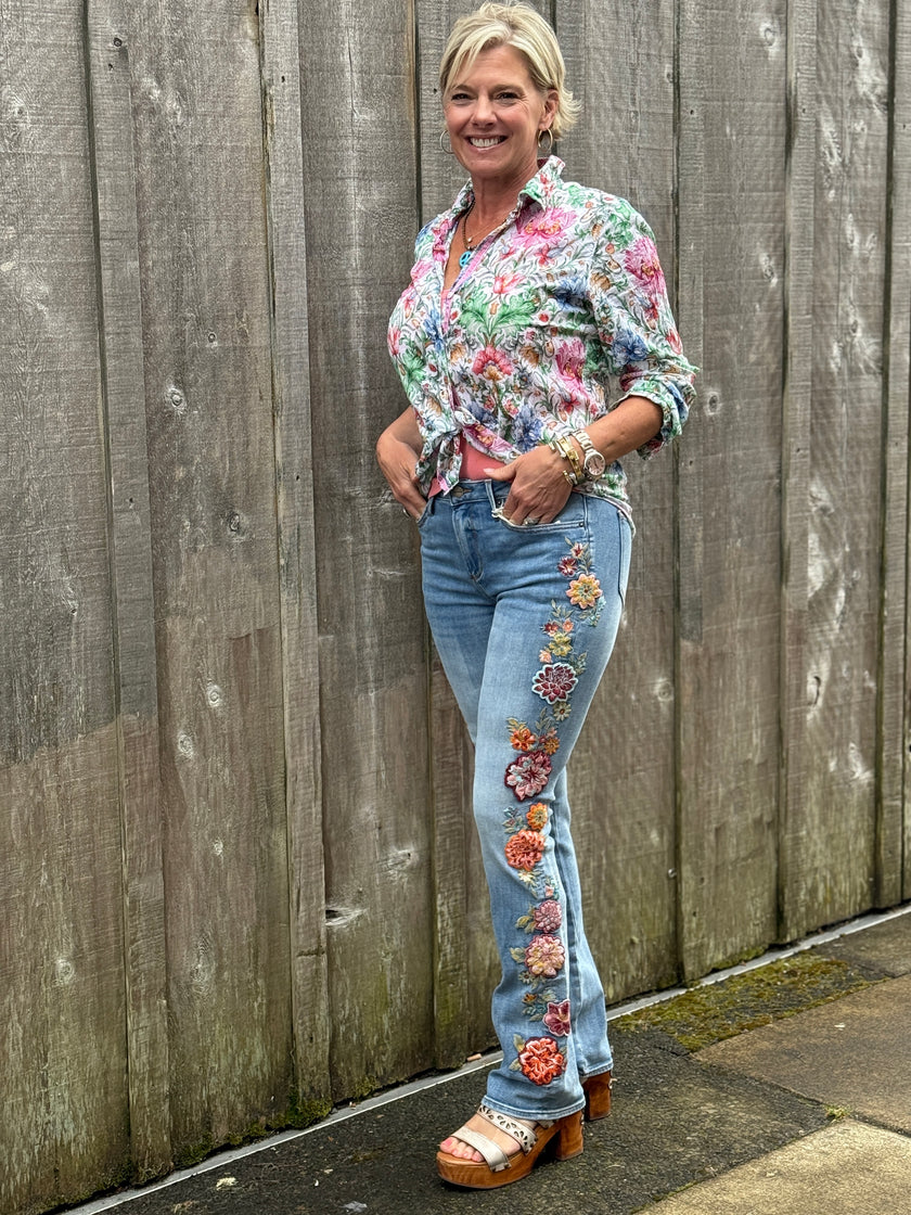 Driftwood KELLY X SPICY TANGO RE-EDITION left leg