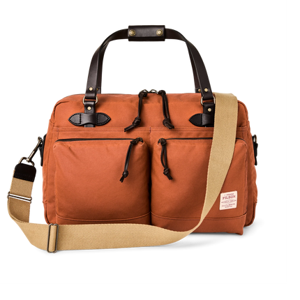 Filson 48hr duffle rust  front
