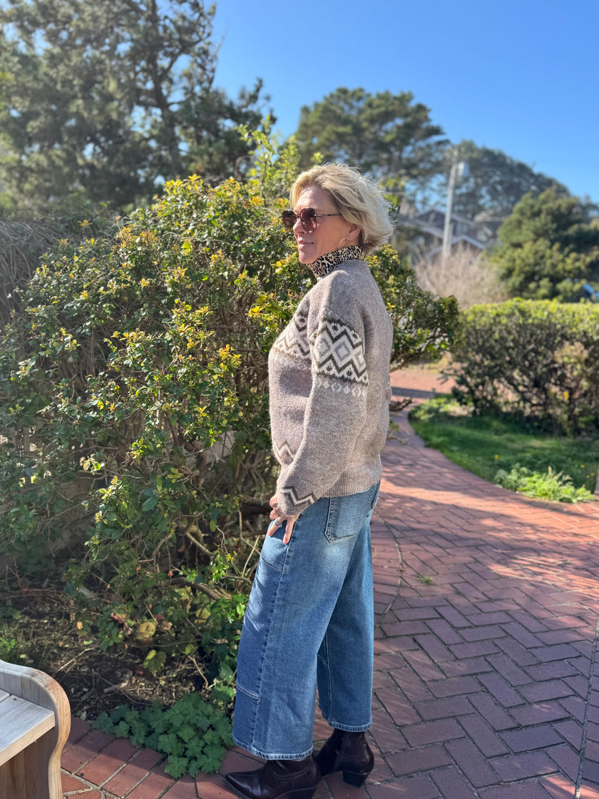 Brumous Morning Knit Sweater