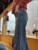 Mid Rise Wide Leg Pant