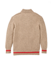 bristol shawl neck sweater