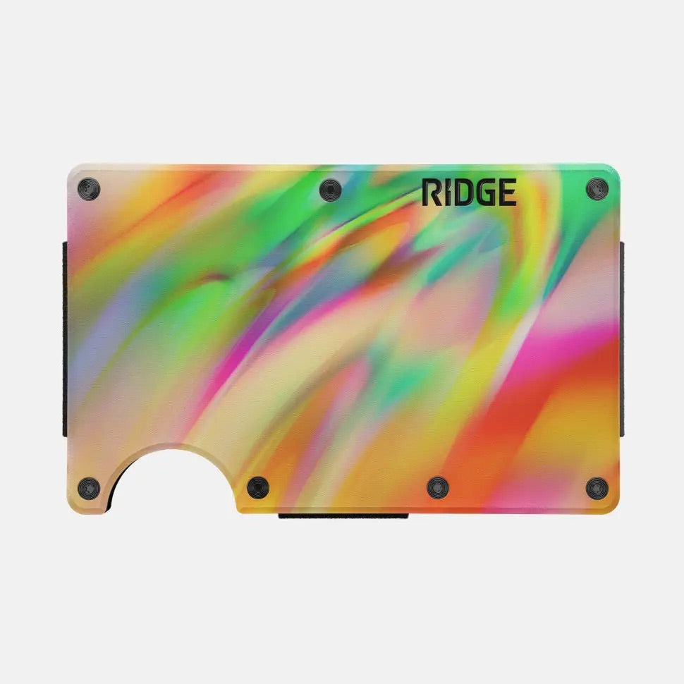 Ridge Wallet | Tie Dye    | Cash Strap