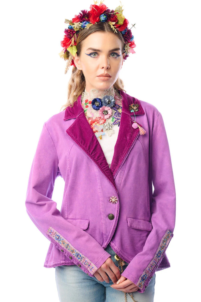 colonel jacket violet front