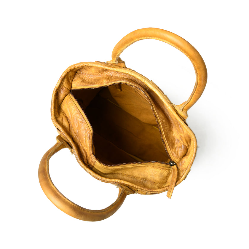 Bryant Woven Travel Tote inside