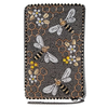 Bee Awesome Beaded Bumble Bees Crossbody Phone Bag