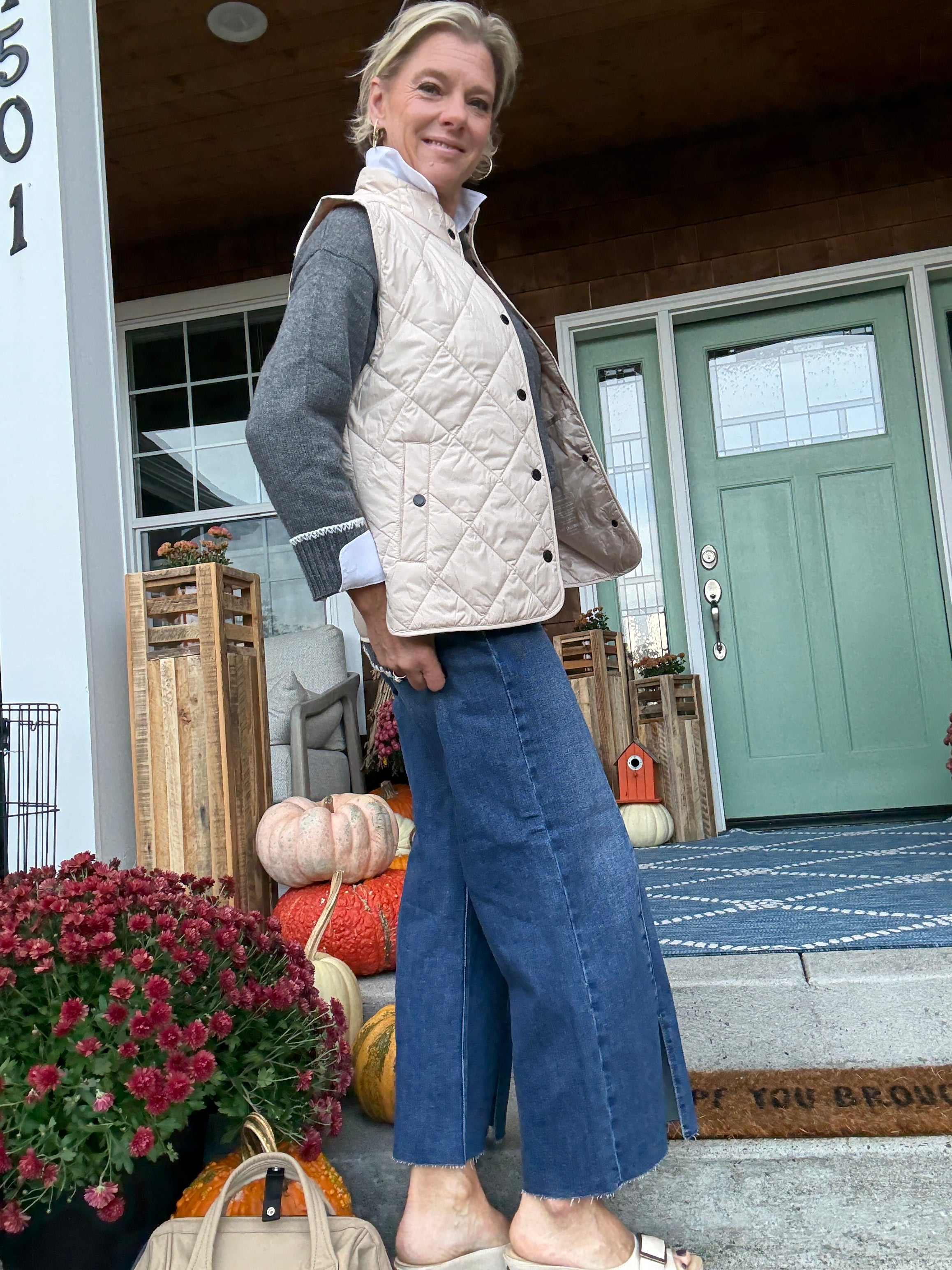 Ilse Jacobsen Beat 01 Quilted Short Vest