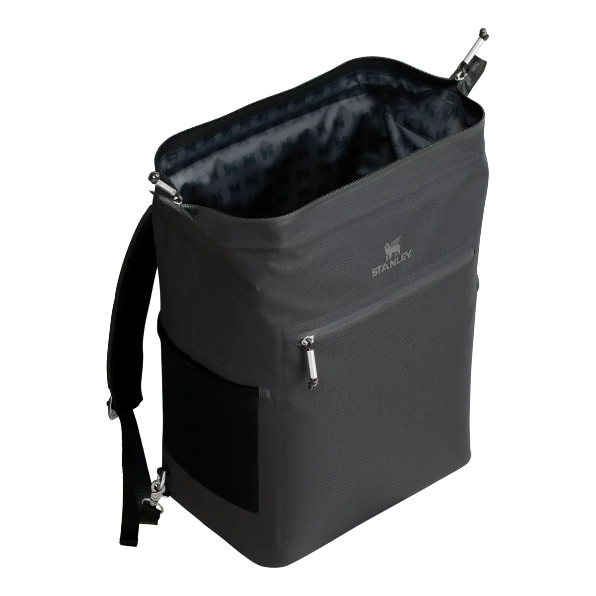The All Day Madeleine Midi Cooler black open