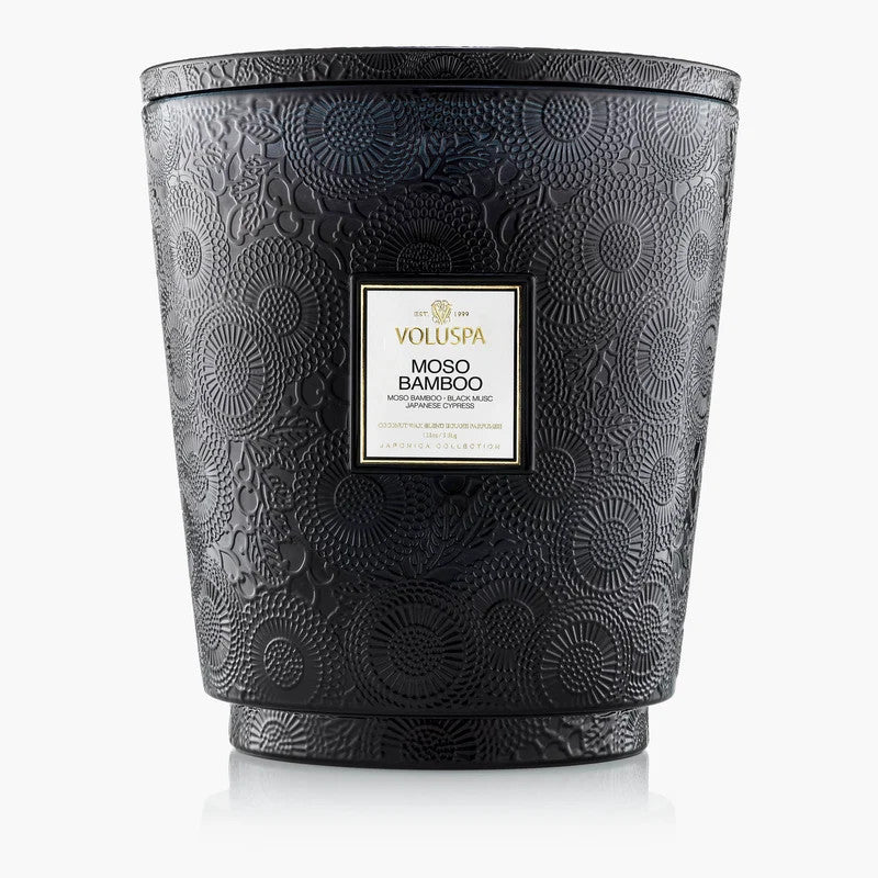 Moso Bamboo | 5 Wick Hearth Candle
