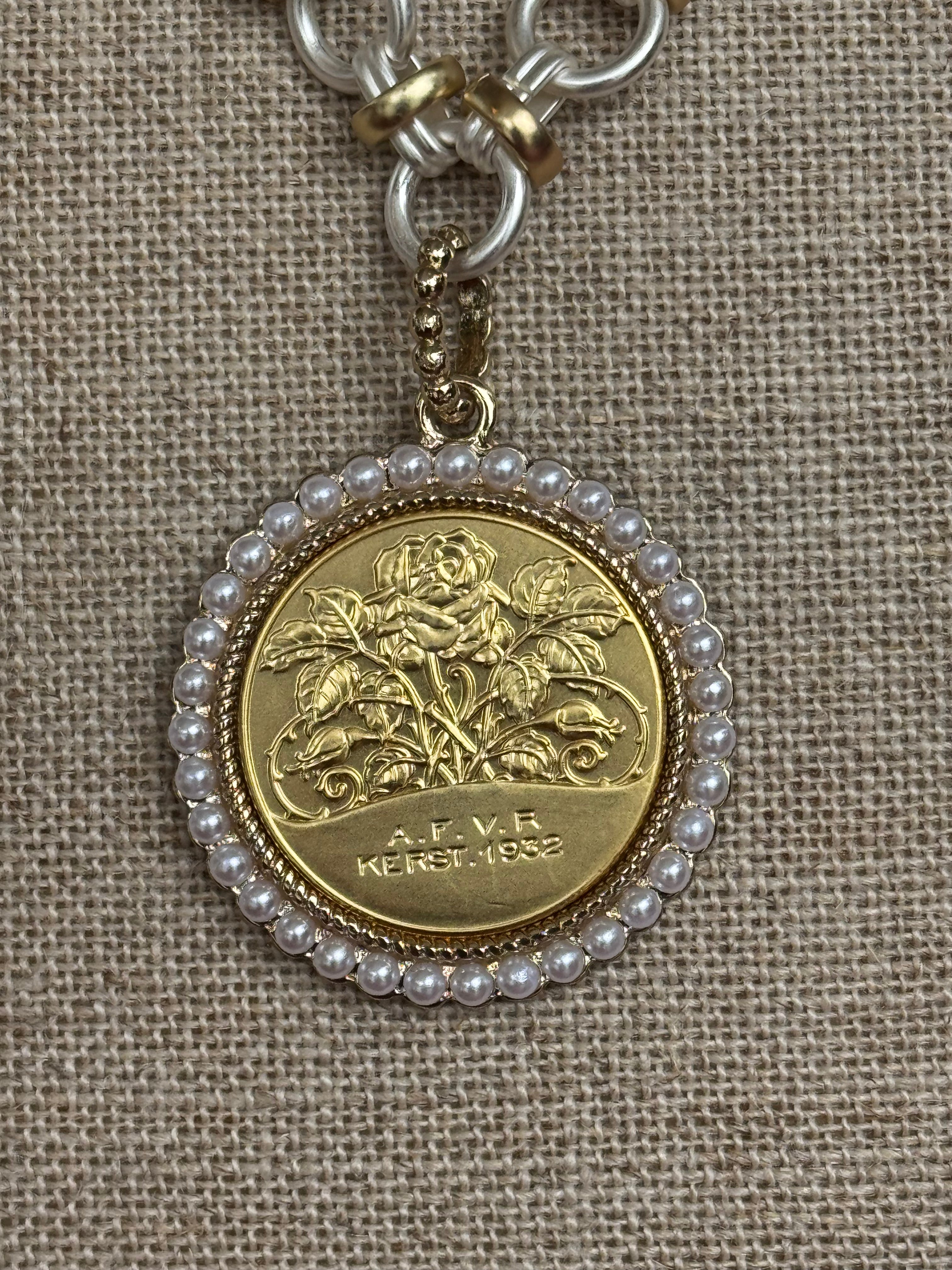 Gold Rose coin m/silver m/gold NW-26-41