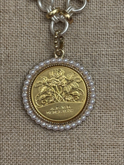 Gold Rose coin m/silver m/gold NW-26-41