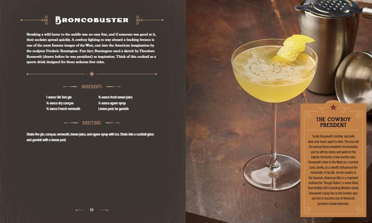 Cowboy Cocktails: 60 Recipes Inspired by the American West inside page 52