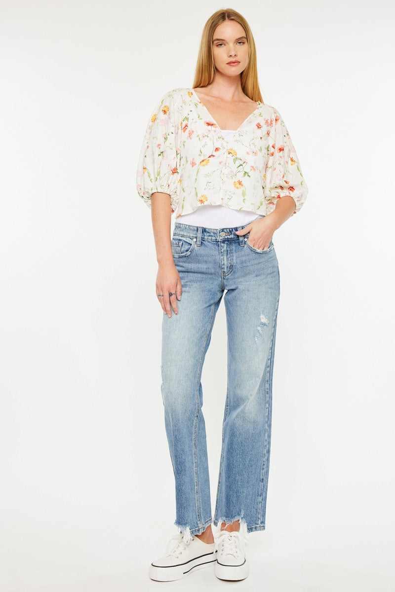 MID RISE TRUE STRAIGHT front