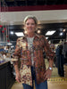 PRINT VOILE BUTTON FRONT SHIRT