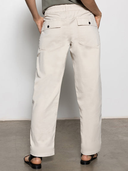 CRUISER SEMI HIGH RISE CHINO PANT back light oat

