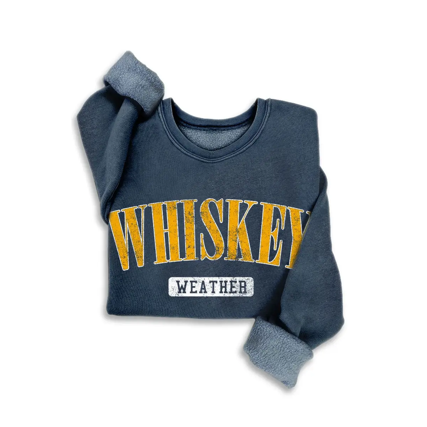 WHISKEY WEATHER MINERAL SWEATSHIRTS