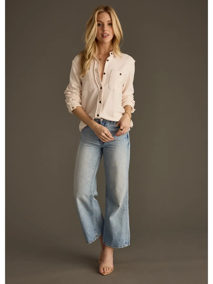 Ivory Super Soft Button Up