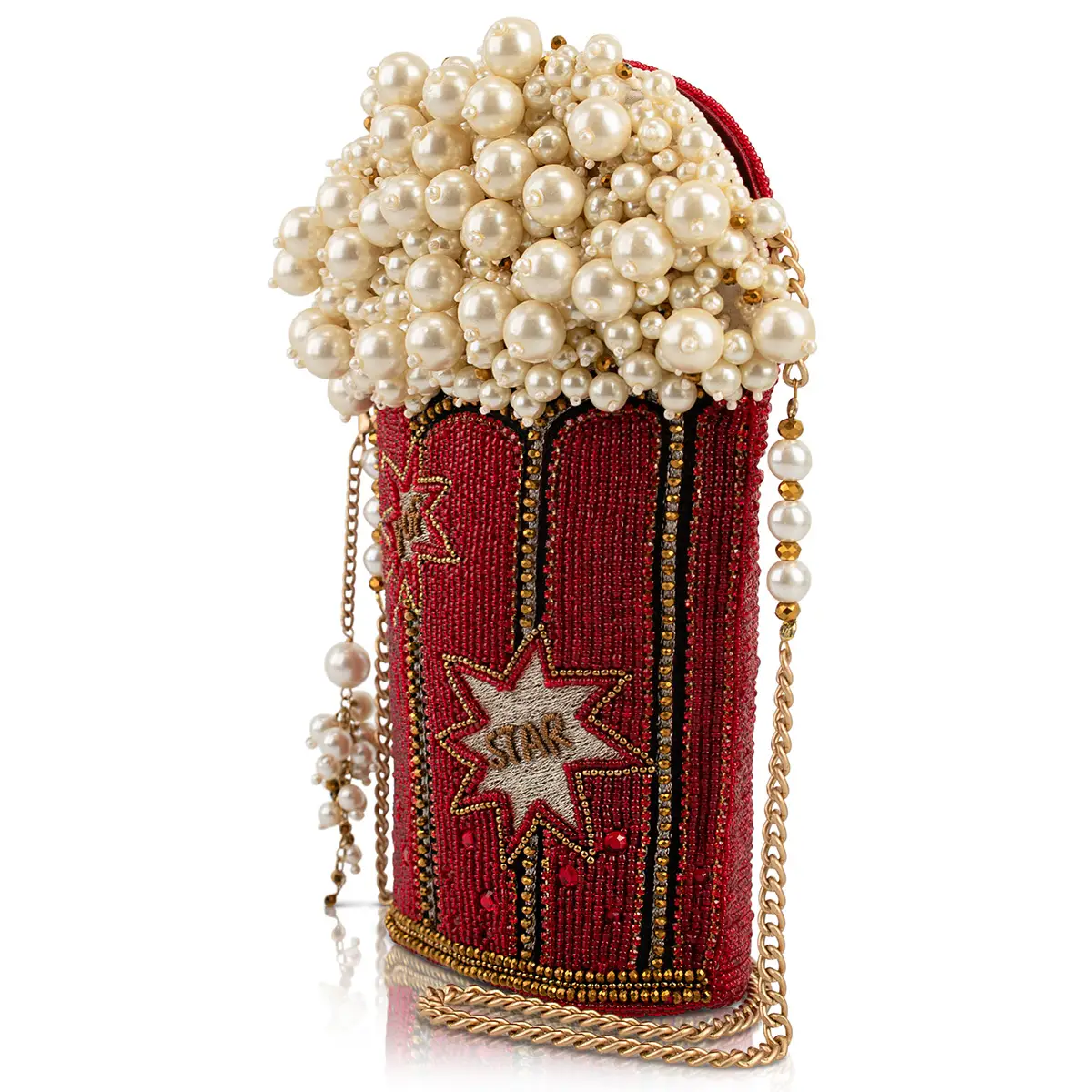 Movie Night Popcorn Bucket Handbag side