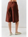 SUEDE BERMUDA SHORTS