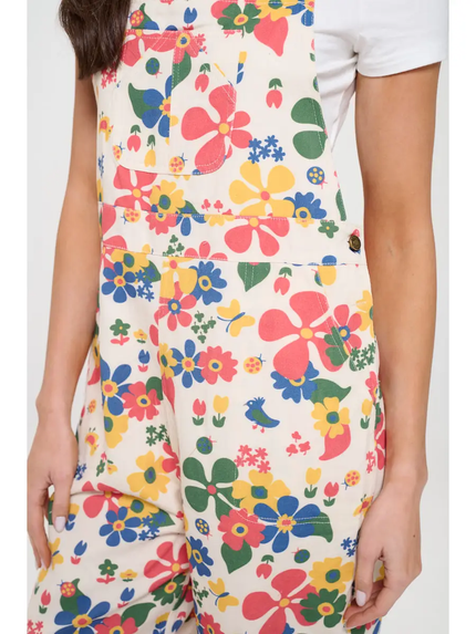 MULTI COLOR FLORAL PRINT print close up