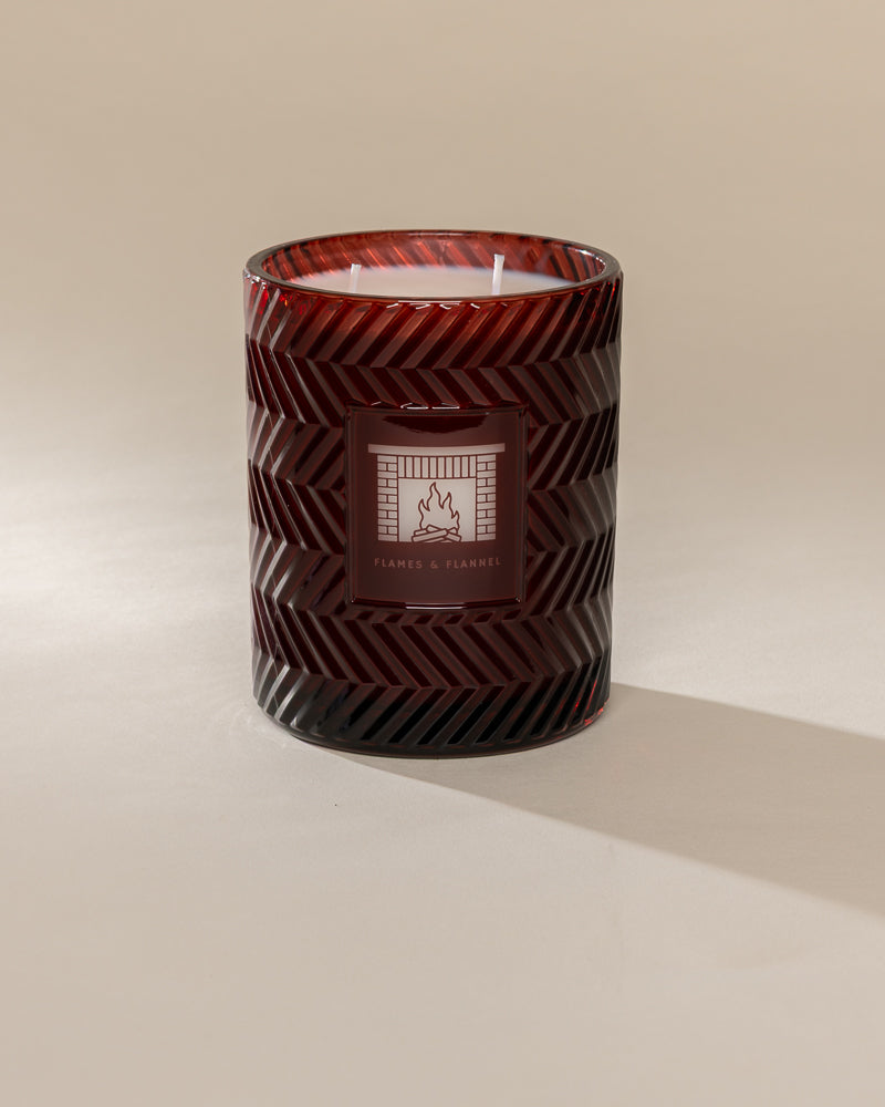 Flames & Flannel Vintage Etched Double Wick