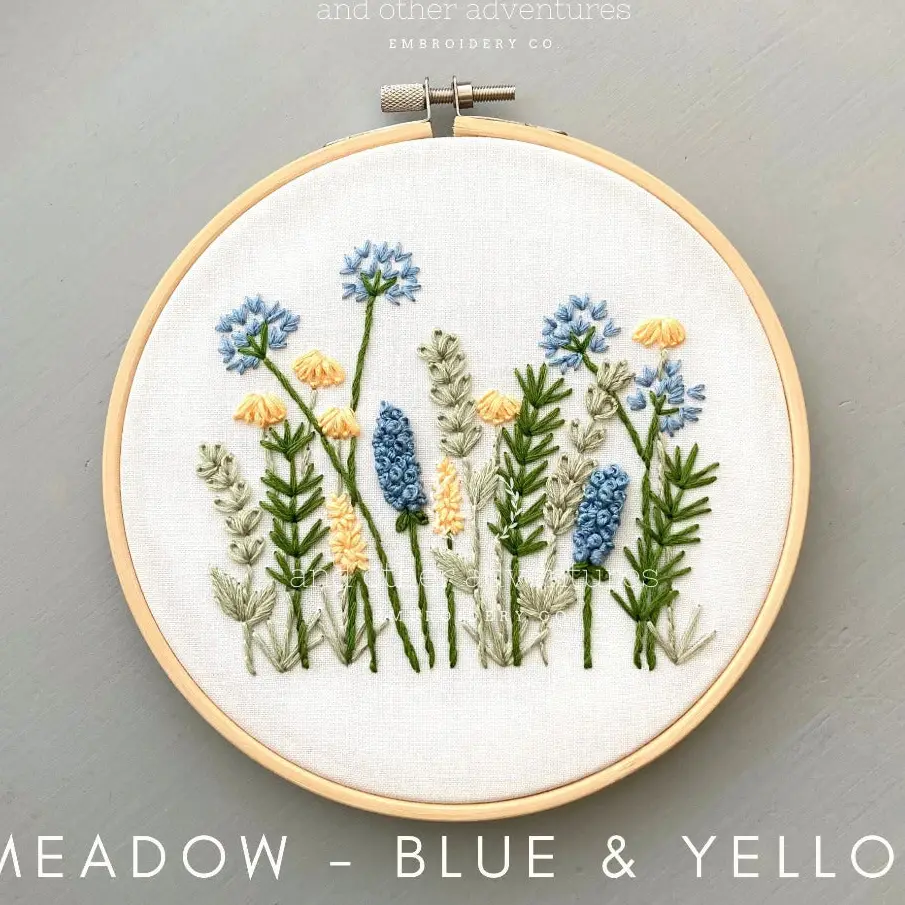 Meadow in Blue & Yellow