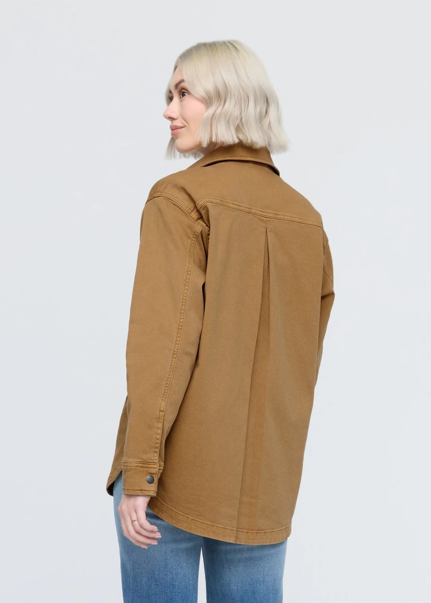 Women's LuxTwill Overshirt back