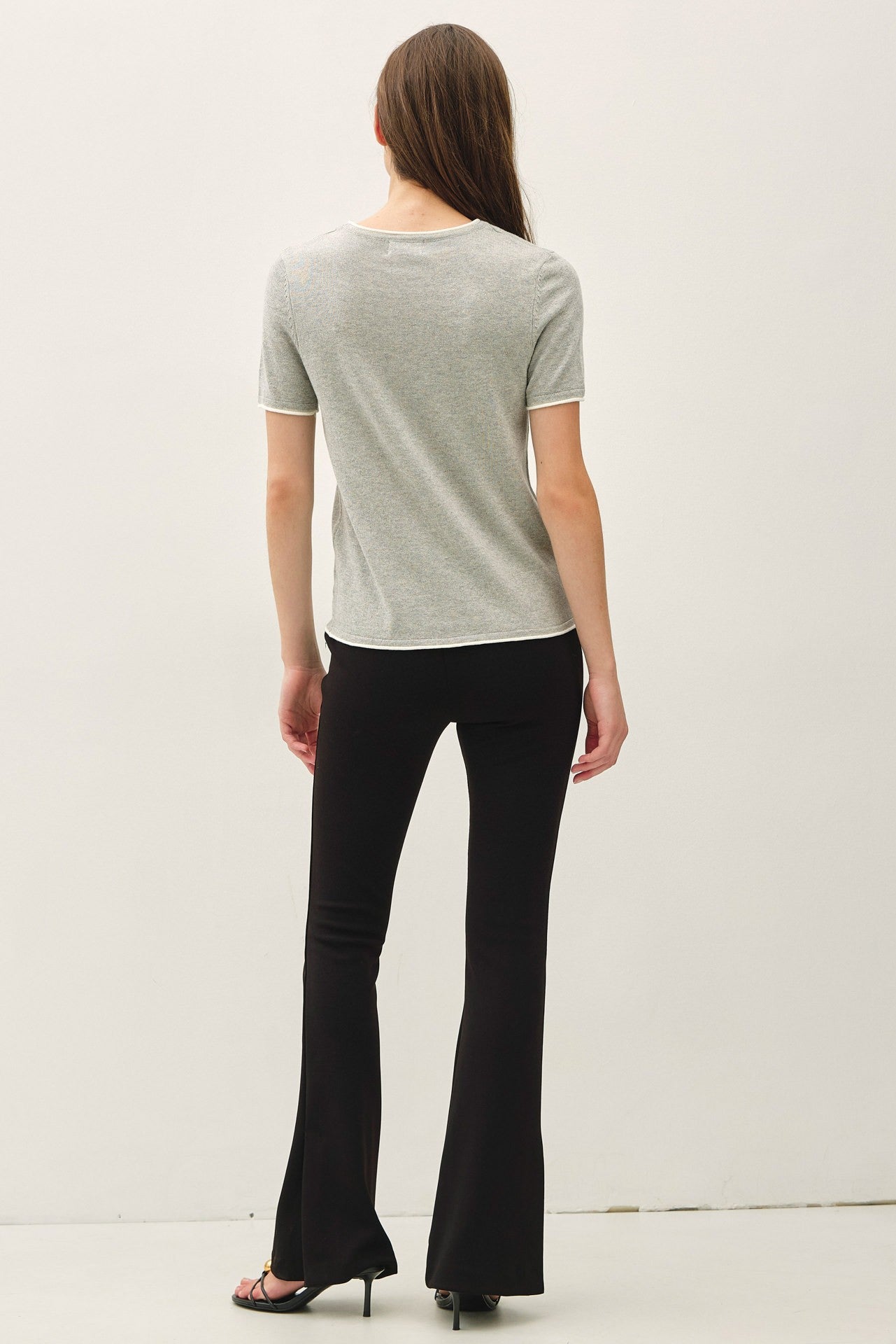 Faux layered Essential Sweater Tee