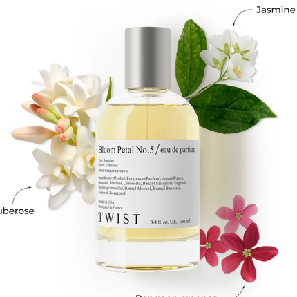Twist Bloom Petal No. 5 Inspired By G. Bloom Perfume