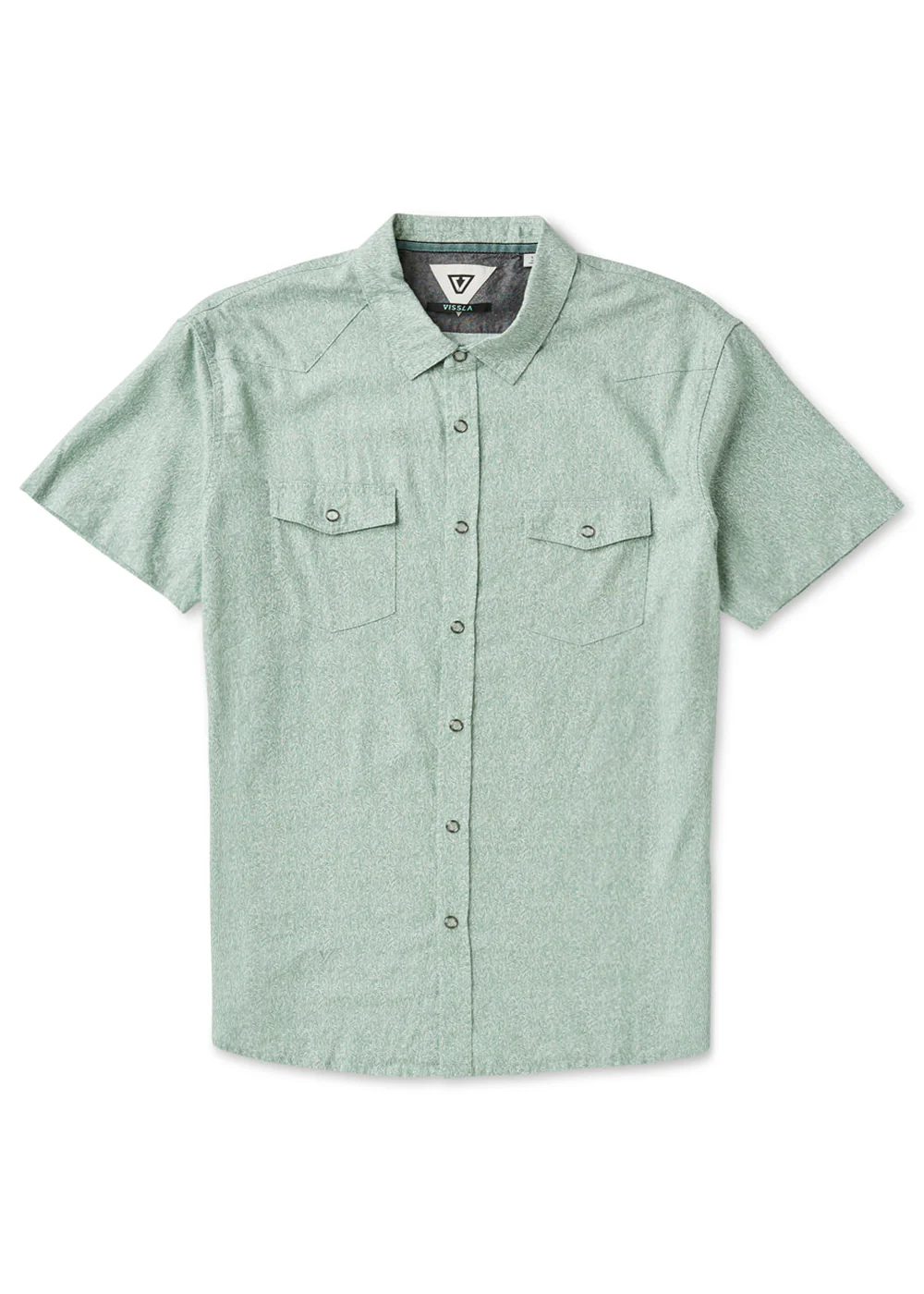 Tangled SS Shirt front agave