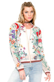 Bellezza Embroidered Jacket Front