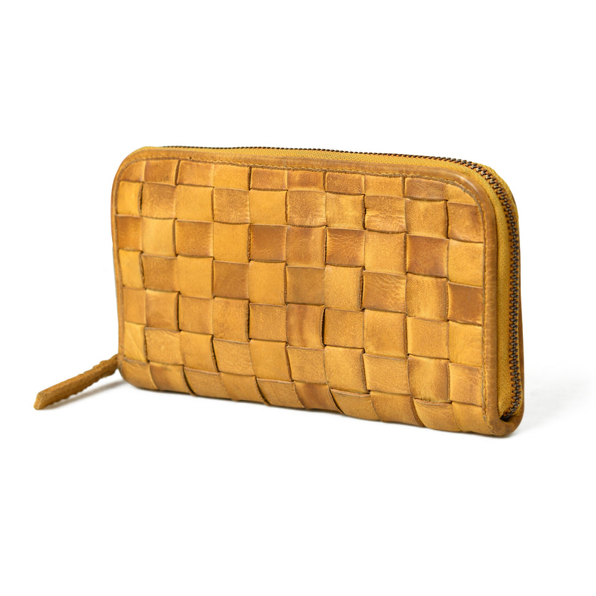 Cata Woven Zip Around Wallet profile