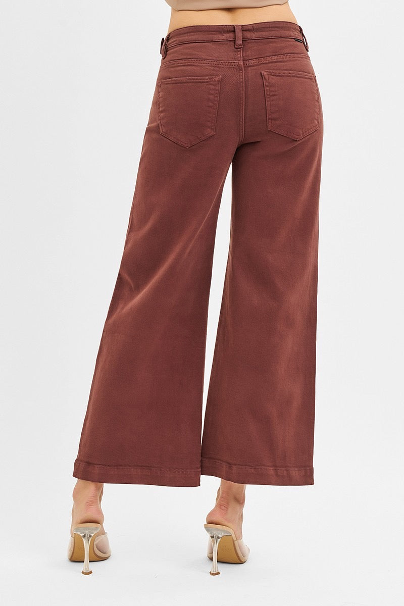 TC-High Rise-Crop Wide-Adjustable WB Pants coco back