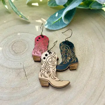 Cowboy Boot Earrings