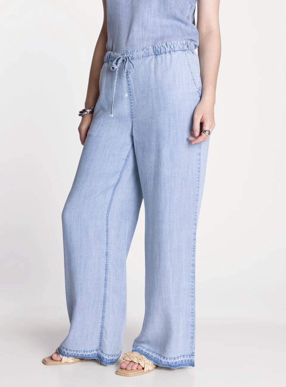 High Tide Pants tracy wash front/side