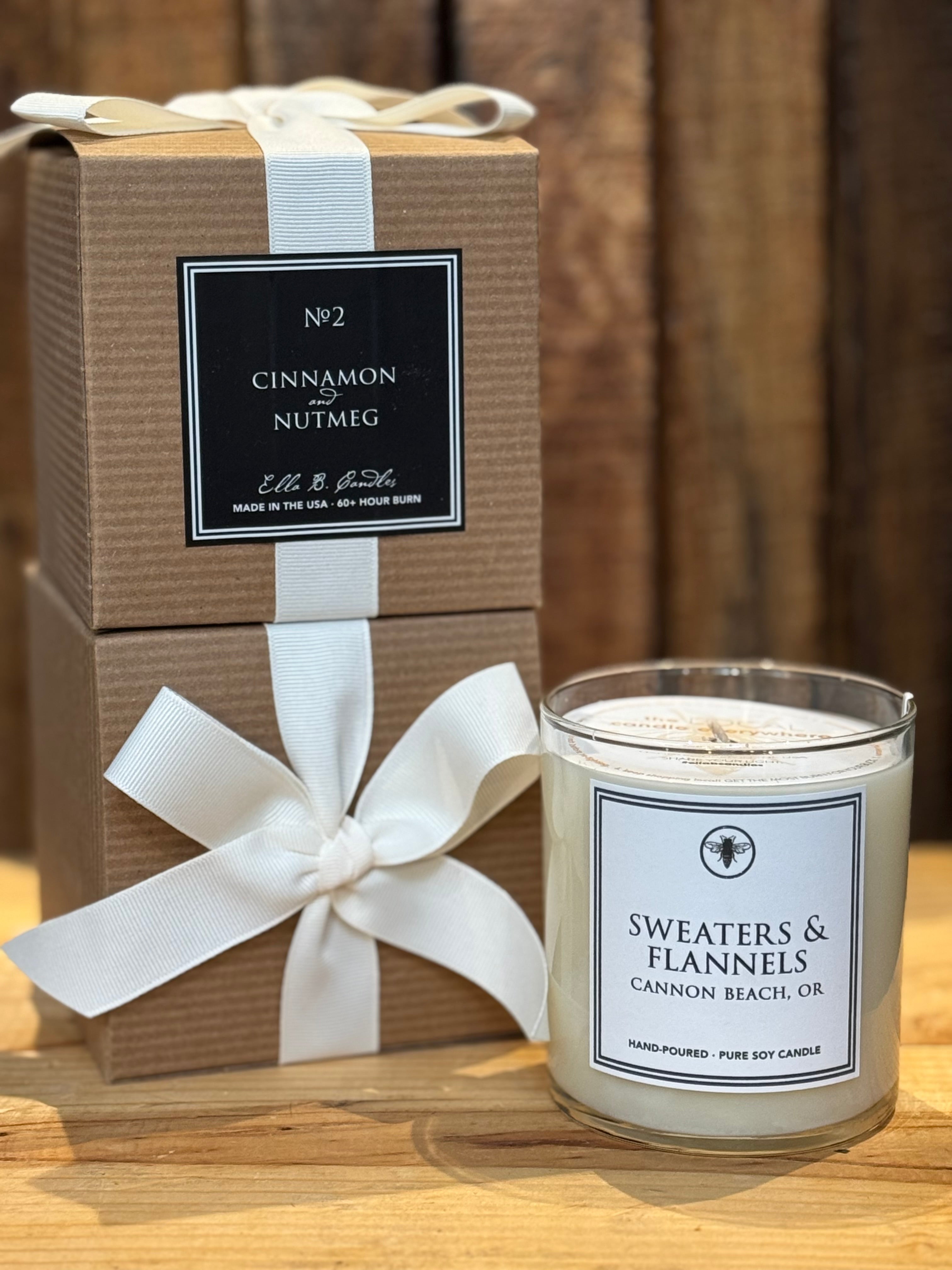 Sweaters & Flannels | NO 02 Cinnamon & Nutmeg Large Candle